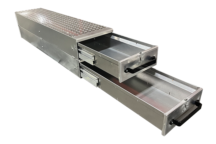 Aluminum Drawer Storage System for Trucks and Cargo Vans