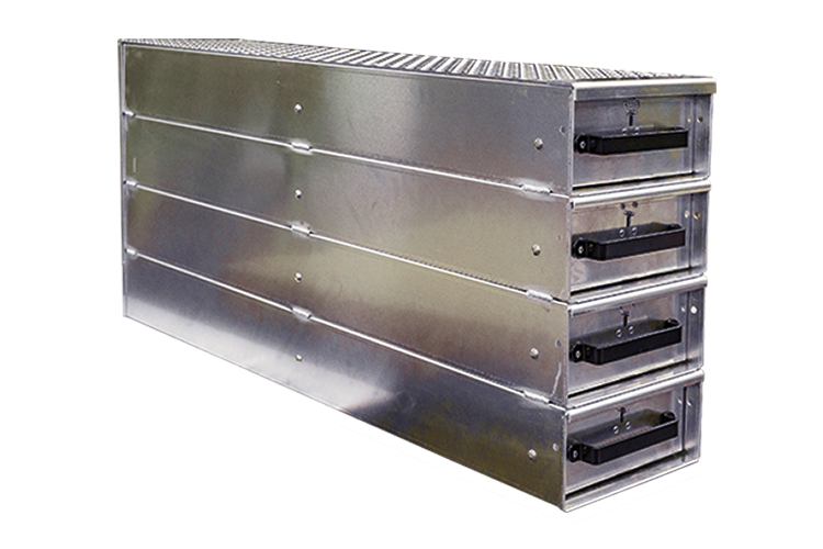 Model B1448 seen with drawers closed.